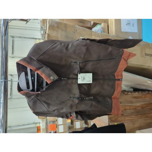 Medium Mens Leather Jacket Motorcycle Leather Bomber Jacket Casual Outwearr Mans Coats Genuine Leather Jackets