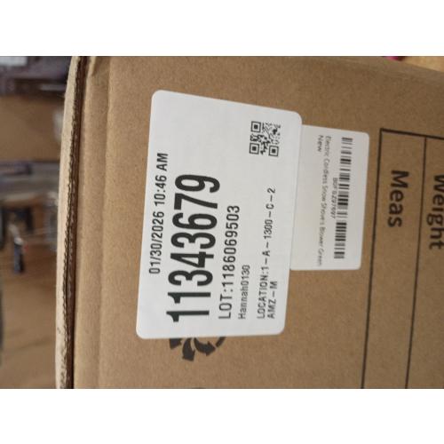 Electric Cordless Snow Shovel, 14.4-Inch | 24V | 5.0Ah Brushless Cordless Snow Blower with Battery and Charger, 26ft Throwing Distance, 5000RPM/Min, Snow Removal for Driveway/Steps/Patio/Sidewalk