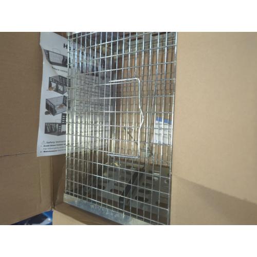 Rat Trap, Humane Live Rat Trap & Automatic Reset Mouse Traps with Dual One-Way Door Design – Catch and Release for Mice, Chipmunks, Hamsters, and Other Rodents, Indoors & Outdoors(Silver)