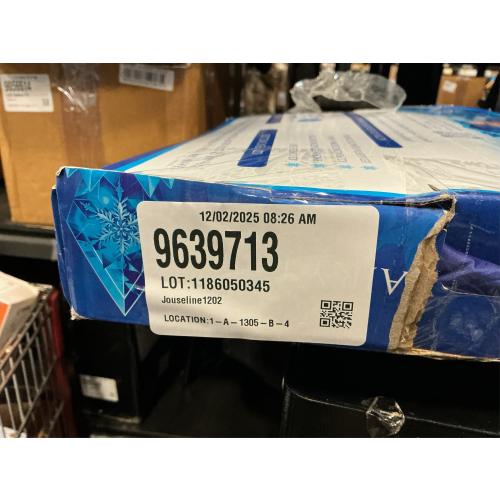 W&O Frozen Princess Tent for Girls with Magical Sound Button, LED Lights, Crown & Wand – Indoor & Outdoor Frozen Tent for Girls Ages 3-7