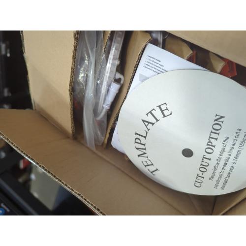 BesLowe 12 Packs 6 Inch 5CCT LED Recessed Ceiling Lights Ultra-Thin with Junction Box, 12W 150W Eqv, 3000K/3500K/4000K/5000K/6500K, 1200LM Dimmable Canless Downlights for Kitchen Hallway Dining Room