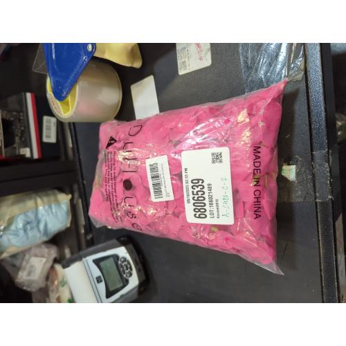 Pink 6 pack DuHouse 8.7 Silk Hydrangea Flower Heads with Stems Fake Hydrangeas Flowers for DIY Wedding Centerpiece Home Decor,Pack of 6(Fuchsia)