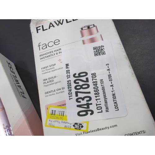 Flawless Finishing Touch Women's Painless Hair Remover (White)