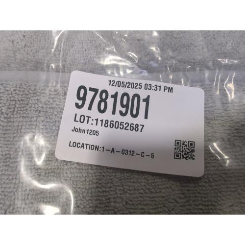 Set of 6 Color Grey Haven Turkish towel harbor mist hand