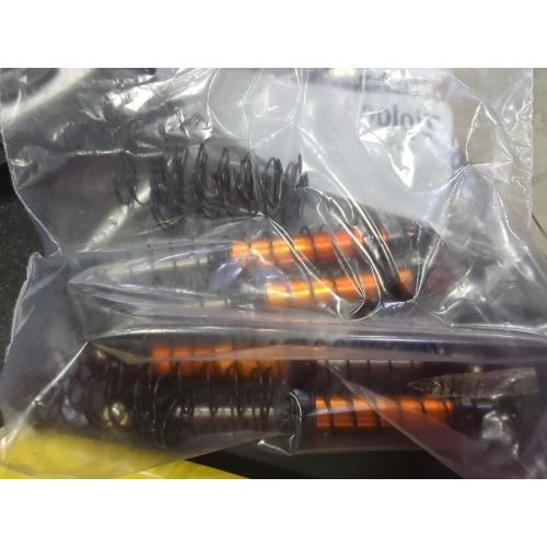 GPM 6061-T6 Alloy Front & Rear Adjustable Progressive Spring Shock 89Mm For 1/10 H10 Optic Kit-Vps09027 (Orange)