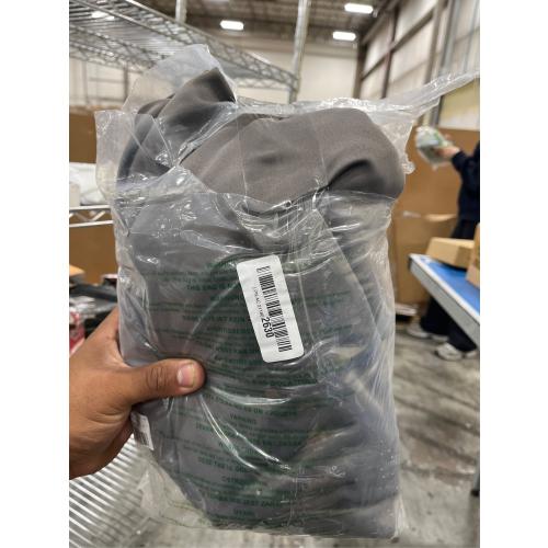 NICETOWN Blackout Curtain Panels for Window - Thermal Insulated Rod Pocket Blackout Drapes/Draperies for Dining Room (2 Panels, W62 x L84 inches, Grey)