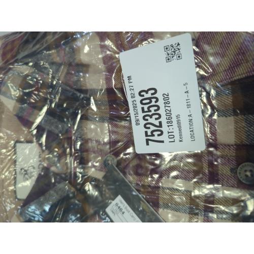 Cedarwood Plaid Legendary Whitetails Men's Buck Camp Flannel Shirt Long Sleeve Button Down 100% Cotton