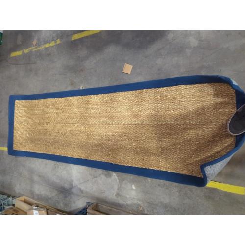 Nuloom Elijah Navy/Natural, 2'6 x 8', Basketweave, Seagrass, Soft and Textured, High Traffic, Stain Resistant, Easy Clean, Durable Area Rug for Bedroom, Living Room, Dining, Den, Foyer, Entryway