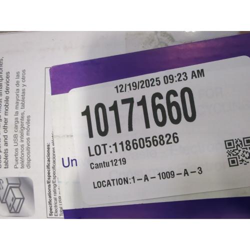 GE Flat Plug Power Strip Extension Cord with USB Ports, Travel Power Strip with 2 Outlets 3 USB Ports, Cruise Ship Essentials, 6 Ft Braided Small Extension Cord Flat Wall Plug, ETL Listed Black, 82586