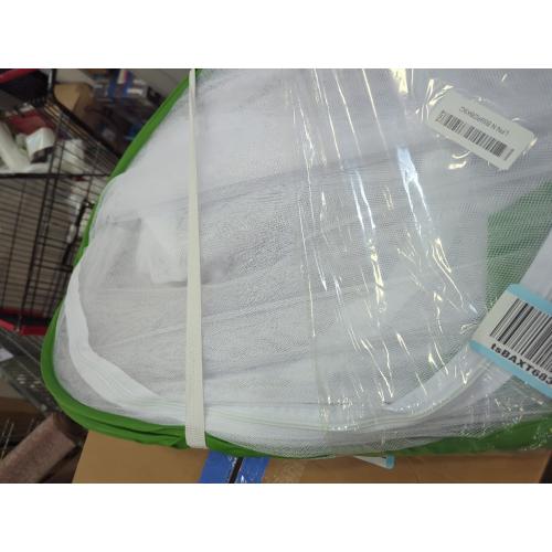 Insect and Butterfly Habitat Cage Terrarium Pop-up 12 X 12 X 12 Inches, Polyester Bottom for Easier Clean