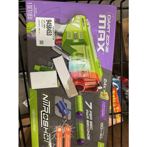 Dart Zone Covert Ops Max Venom Pro Motorized Blaster