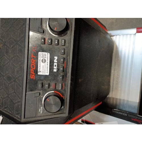 Ion Sport XL - High-Power All-Weather Rechargeable Bluetooth and NFC Enabled Speaker - MK3 (Renewed)