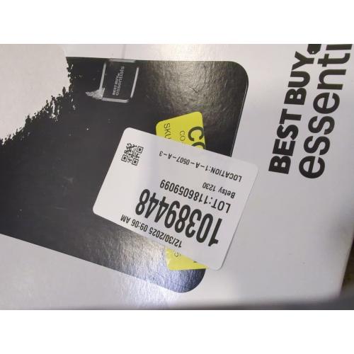 Best Buy Essentials™ - Thin Indoor HDTV Antenna - 35 Mile Range - Black/White