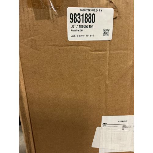 BABELIO 29-48 Extra Wide Baby Gate with Cat Door,Auto Close Metal Pet Door for Stairs, Doorways, House, Pressure/Hardware Mounted, Easy Walk Thru, White