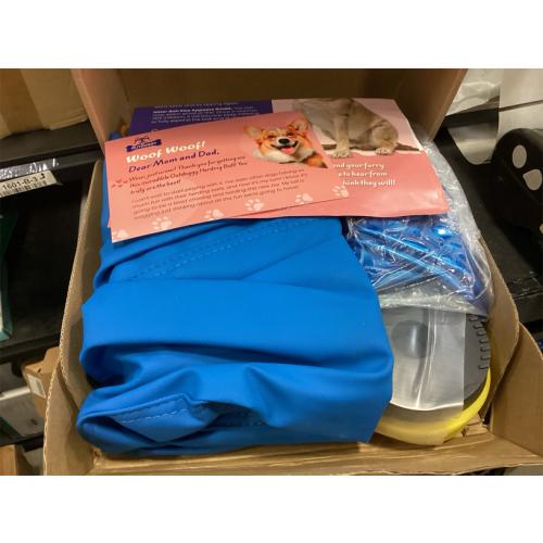 Herding Ball for Dogs and Horses,18 Jolly Ball for Dogs, Dog Herding Balls for Australian/German Shepherd, Improved Bite-Resistant, Agility Training Equipment Reinforced Sewing Dog Toys - Blue Medium