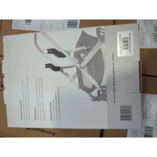 UPPAbaby Upper Adapter for Vista, Vista V2, and Vista V3 Strollers/ Compatible with Bassinet, Toddler Seat, Aria, Mesa V2, or Mesa Max Infant Car Seats / Quick   Secure Attachment / 1 Set