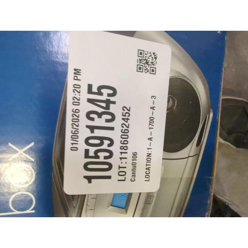 Insignia AM/FM Radio Portable CD Boombox with Bluetooth