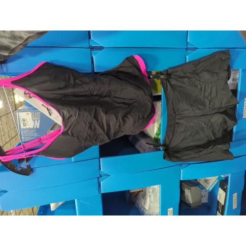 Size L B2prity Womens Tankini Swimsuits Sporty Tummy Control Two Piece Bathing Suit Color Block Ruched Swimwear