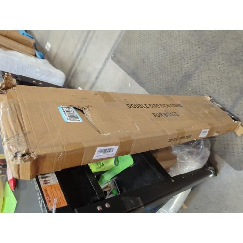 2Pack Poster Stand for Display, Heavy Duty Floor Standing Sign Holder, Double-Sided Poster Board Stand, Adjustable Height Up to 80 inch, Outdoor Banner Stand for Board & Foam Display, Black