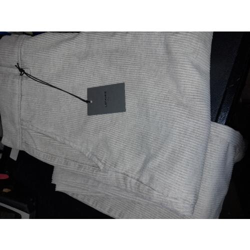 Lafaurie Corduroy Pants Men Relaxed Fit Zipper Pants for Men with Pockets Fall Winter Casual Straight Leg Trousers size 40