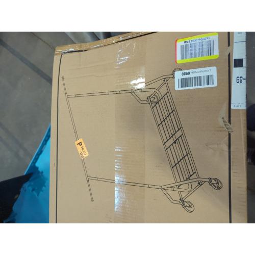 Black Heavy Duty Clothes Rack Load 450 LBS, Metal Garment Rack, Standing Rolling Clothing Rack for Hanging Clothes with Sturdy Wheels & Shelves, Portable Closet Wardrobe Rack,Black