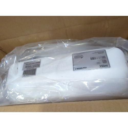 Lumex Raised Toilet Seat, 4.5 Riser, Non-Locking, Fits Most Toilets