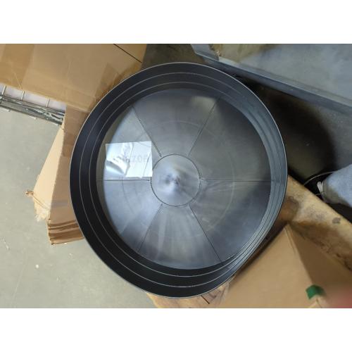 25 Inch Extra Large Planter Saucer, Extra-Deep 4.25 in Black Drip Trays for Flower Pot, Heavy Duty Drainage Tray Indoors No Holes, Plastic Plant Plate Water Catcher for Pots Base 19 20 21 22 in