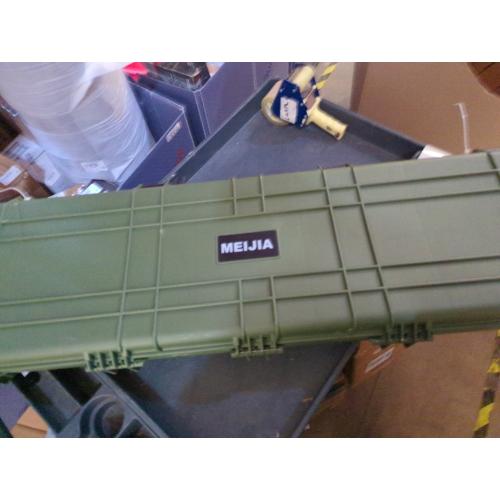 MEIJIA Portable Rolling Waterproof All Weather Hard Rifle Case,Gun case with Wheels,Customizable Fit Foam Included,Fit for Rifle,Guns,Shotguns, Airsoft Gun