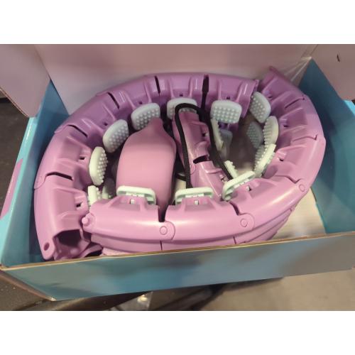 Size 47 Swiss Activa  S2 Infinity Hoop Plus Size with Ball - up to 47in - Weighted Hula Hoop for Women for Weight Loss Belt - Exercise Hoop - Smart Infinity H