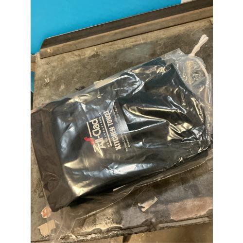 All-Clad Solid Cotton Kitchen Towel, 1-Pack, Fennel