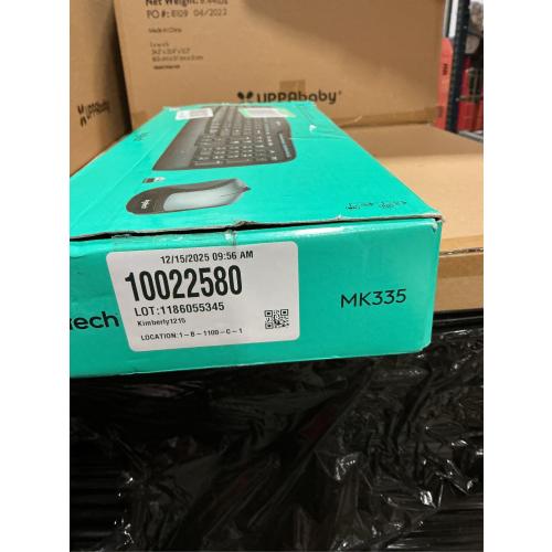 Logitech MK335 Wireless Keyboard and Mouse Combo