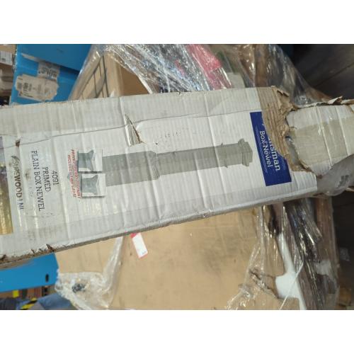 Craftsman Box Newel 4091 Primed Plain Box Newel Size 6-1/4 x 55