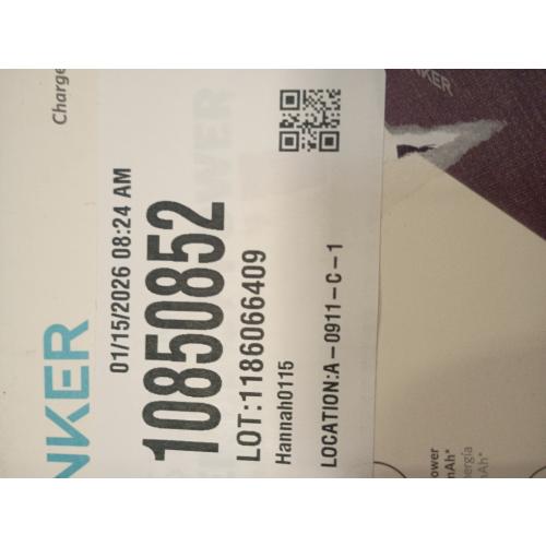 Anker PowerCore III Sense 20K USB-C Portable Battery Charger - Black