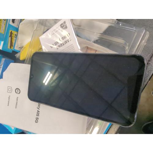 SAMSUNG Galaxy A15 5G A Series Cell Phone, AMOLED Display, Expandable Storage, Knox Security, US Version, 2024, Blue Black, for T-Mobile only (Renewed)