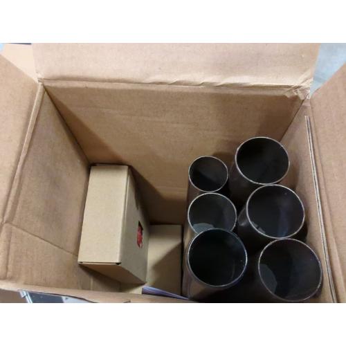 Bronze Curtain Rods for Windows 48 to 84 Inch, USFOOK 7/8 Inch Telescoping Splicing Curtain Rod, Decoration Drapery Rods with Leaf Finials