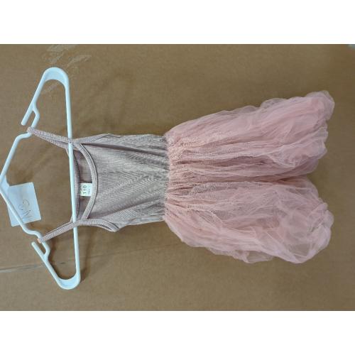 Pink Toddler Tutu Dress Baby Girls Tulle Sleeveless Princess Party Sundress