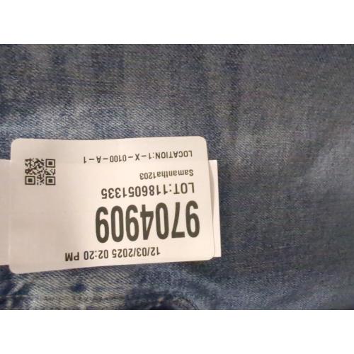 Size 28R  AG-ED Denim Durable women's Straight Leg Jeans, Non Stretch Denim Pants for Long Term Wear