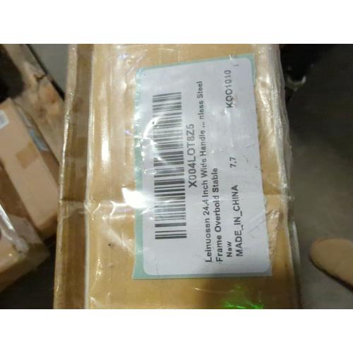 Leinuosen 24.4 Inch Wide Handle Bar for Walking Pad Only with Phone Holder Adjustable Handrail Height from 30.7 to 39.37 Inch Comfortable Grip Stainless Steel Frame Overbold Stable