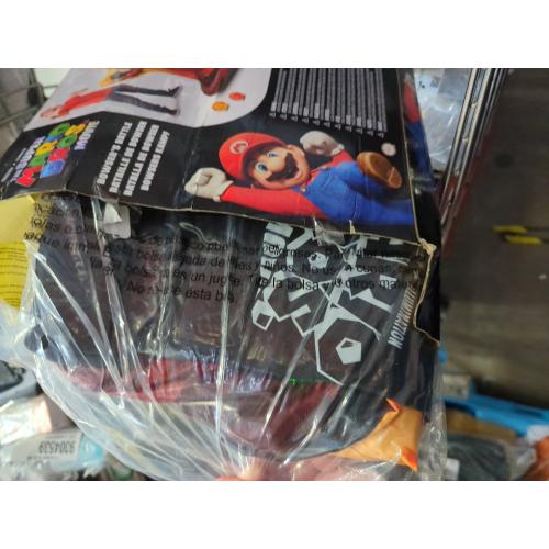 THE SUPER MARIO BROS. MOVIE Bowser Inflatable Sports Game for Kids, Indoor Games or Outdoor Games for Kids and Adults, Approximate Inflated Size 51 Inches L x 18 Inches W x 46 Inches H