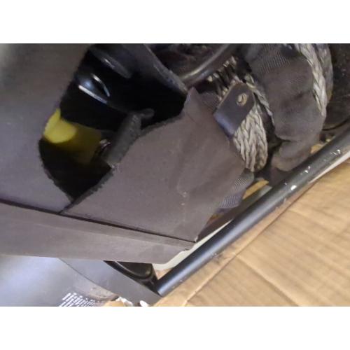 Electric Winch 13500lb, Waterproof Electric Truck Winch,12V Synthetic Rope Winch with Wireless Handheld Remote for Truck Jeep SUV Boat