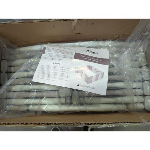 Albott Baby Playpen 22 Panel Foldable Baby playpen Folding Play Pen Kids Activity Centre Safety Play Yard Home Adjustable Shape, Portable Design for Indoor Outdoor Use (White Grey, 22 Panel)