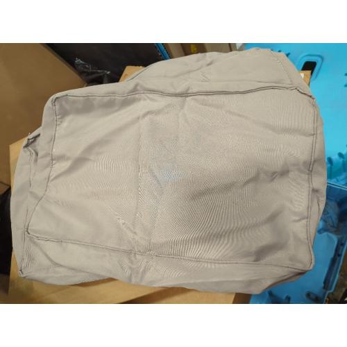 14Pieces Patio Cushion Covers Replacement Outdoor Couch Cushions Covers Splashproof Sofa Slipcovers Set with Zippers,Patio Furniture Protector Cover Only(Light Gray,25.6×25.6×3.94inches)