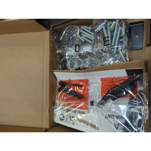 Black Full Motion TV Wall Mount Bracket Articulating Arms Swivels Tilts Extension for Most 26-55 Inch LED LCD Flat Curved Screen TVs, Max VESA 400x400mm up to 66lbs by Pipishell