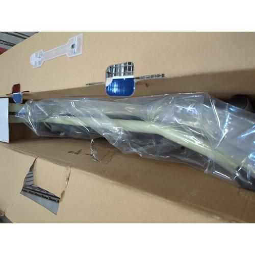 Beige Stand Alone Toilet Safety Rail