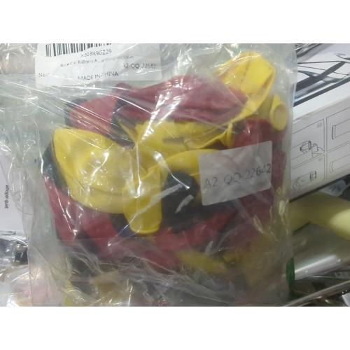 Race Car Balloon Arch Garland Kit - Red, Yellow, Black Party Decorations for Boys Birthday Theme Supplies