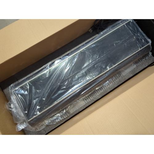 EAST OAK 1500W Patio Heater, Table Side Portable Electric Heater with Double-Sided Heating & 3 Heating Levels, IP65 Waterproof Outdoor Heater with Remote, and Protection from Tip-over & Overheating