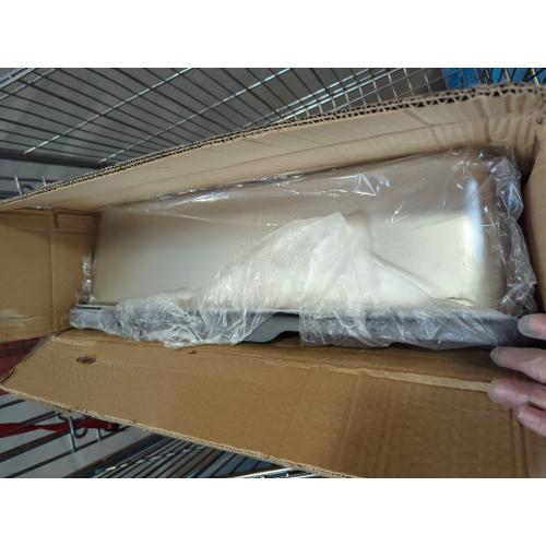 Stainless Steel Litter Box, Extra Large Litter Boxes for Big Cats, XLarge Metal Cat Litter Box with Lid, Anti-Urine Leakage XL Box with High Sides, Easy Clean, Non-Sticky, Scoop Included