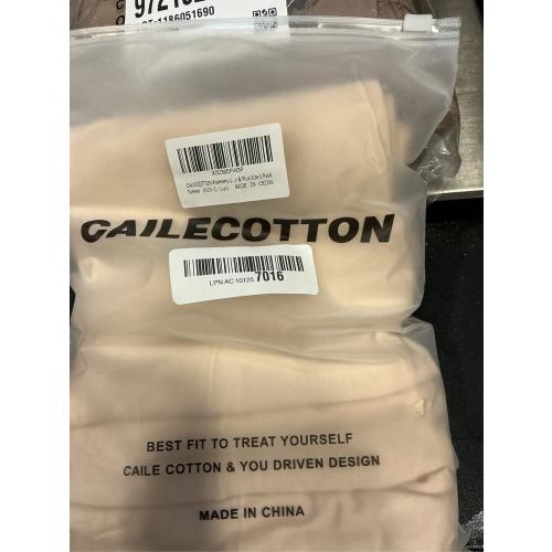 Size 5 CAILECOTTON Womens Underwear Cotton Briefs for Women Plus Size Panties for Women Pack 2/5