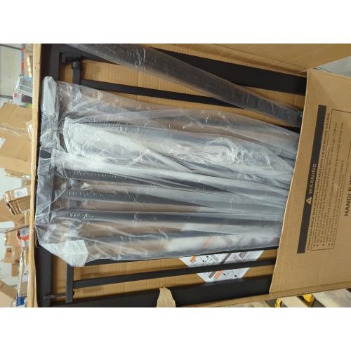 51.18 Inch Extra Tall Pet Gate, 29.5-43 Adjustable Wide Auto Close Dog Gates, Pressure Mounted Walk Through Tall Cat Gate for Doorways,Hallway,Stairs（Black）