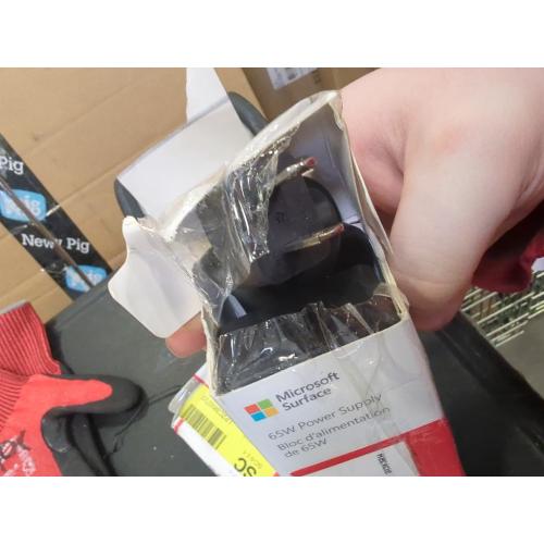 Microsoft Surface 65W Power Supply - Wired Charging Method - 65W Power Supply - Magnetic Connector - Designed for Surface Devices